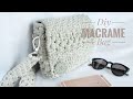 DIY Classic Macrame Bag - Klasyczna torebka ze sznurka