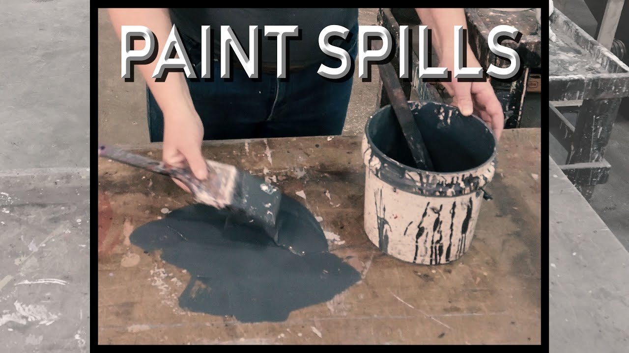 Cleaning Paint Spills