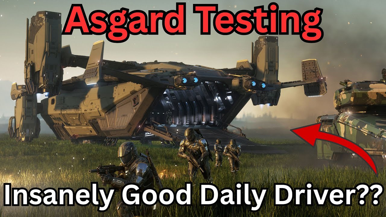 НОВЫЙ ЛУЧШИЙ ежедневный драйвер? Тестирование боевых действий, грузов и техники в Anvil Asgard | ...