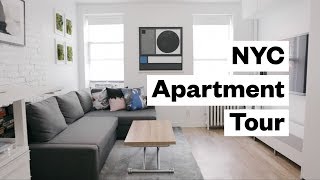 Apartment Tour! 300 sq. foot studio in NYC