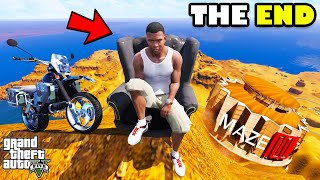 Franklin Finally Survived The Biggest Wave Of Sandstorm in GTA 5 | SHINCHAN and CHOP