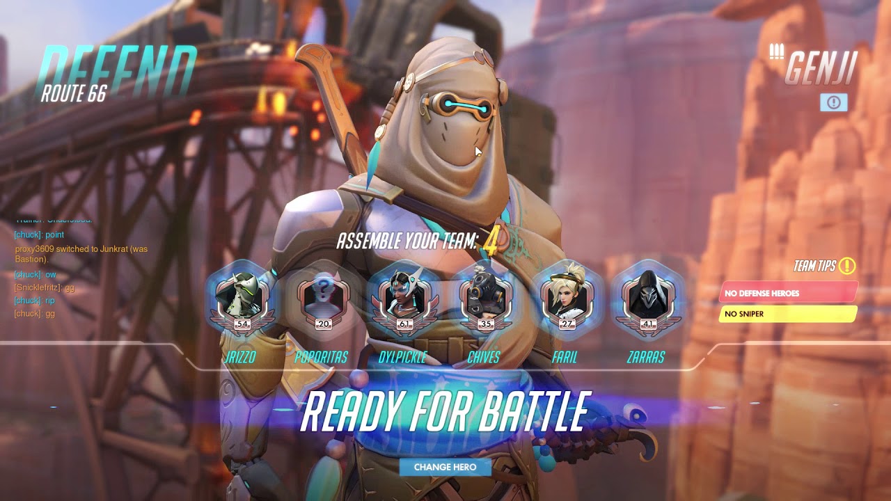 Overwatch - Genji Route 66 Stomp