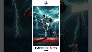 Wild Baseball Moment: Thunderbolt Triggers Balk, Runner Scores! #fanshelpplayers #youthsports