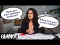 Salma Hayek Pinault Answers WAY Too Many Questions Glamour 
