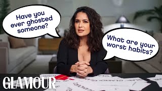 Salma Hayek Pinault Answers WAY Too Many Questions | Glamour