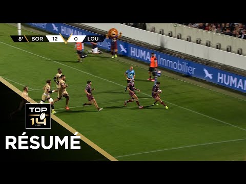 TOP 14 Saison 2025-2026 J05 - Résumé Union Bordeaux-Bègles - LOU Rugby
