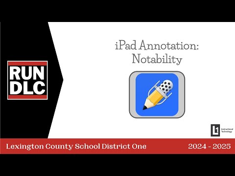 iPad Annotation  Notability