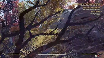 Fallout 76 Trapping someone exploiting the infinite health bug during a PvP war