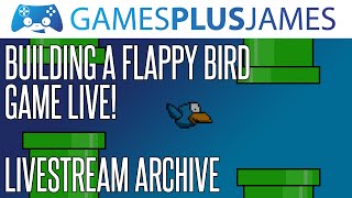Building a Flappy Bird Game in Unity - Livestream Archive screenshot 2