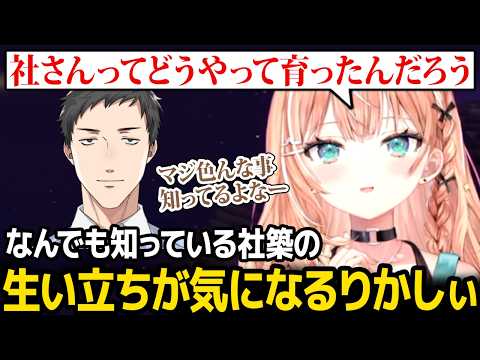 【あらなみマイクラ】何でも知ってるやしきずの生い立ちが気になるりかしぃ【五十嵐梨花 にじさんじ】