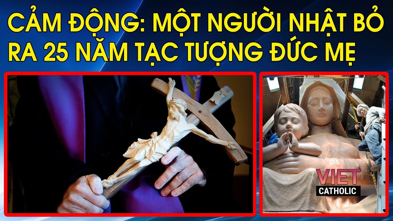 Cảm động: Một người Nhật bỏ ra 25 năm tạc tượng Đức... - youtube