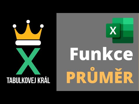 Funkce PRŮMĚR. Jak ji použít, na co si dát pozor. Tipy pro rychlé zadávání | Excel 365 Tutorial