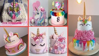 Unicorn theme cake design ideas/केक डिजाइन/Birthday cake design for girls/cake decoration idea screenshot 3