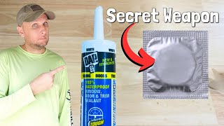 NEVER Throw Away A Partially Used Dried Up Caulk Tube Again!  How To Keep Them Like New