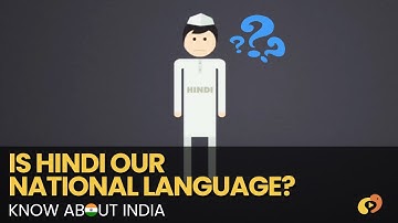 Is Hindi our national language? #KnowAboutIndia