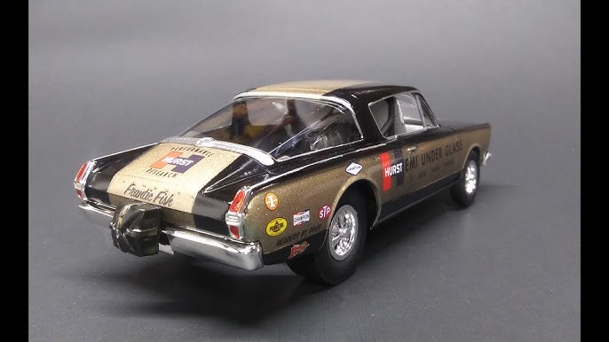 AMT Plymouth Valiant Scamp Late Model 1/25 Kit Car Scale Model Build Review  AMT1171 