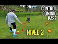 ⚽️️ Como CONTROLAR, DOMINAR EL BALON y DAR UN PASE - Nivel 3 - 3 Ejercicios Sencillos