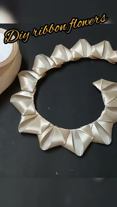How to make Super Easy Ribbon Roses: DIY Flowers by HandiWorks 