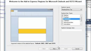 Creating Outlook Form Regions using VSTO (C#, VB.NET)