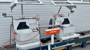 Double head saw ELUMATEC DG 104