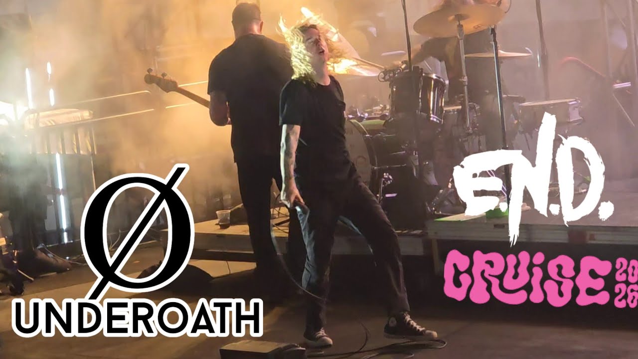 [JSYL] Underoath Live | Full Pool Deck Show | E.N.D. Cruise 2026