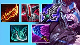 DARIUS... BUT I ABUSE THIS INSTANT 5 STACK STRATEGY! ON-HIT DARIUS TOP GAMEPLAY! League of Legends