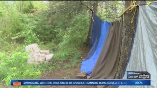 Homeless Camp Evictions KNWA Deni Kamper Wealth