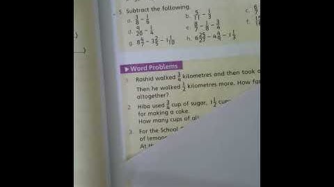 Countdown Math Class 5 page No 41 word problems part 2
