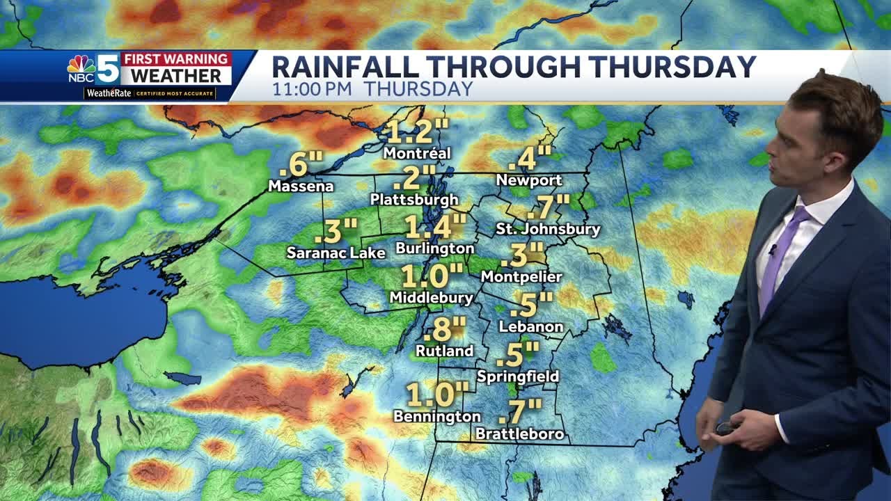 Video: Nice Tuesday, rainy at times Wednesday into Thursday (09-23-24 ...
