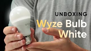 Unboxing the new Wyze Bulb White