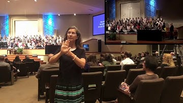 ASL Song "Lord I Need You" Aug 2018
