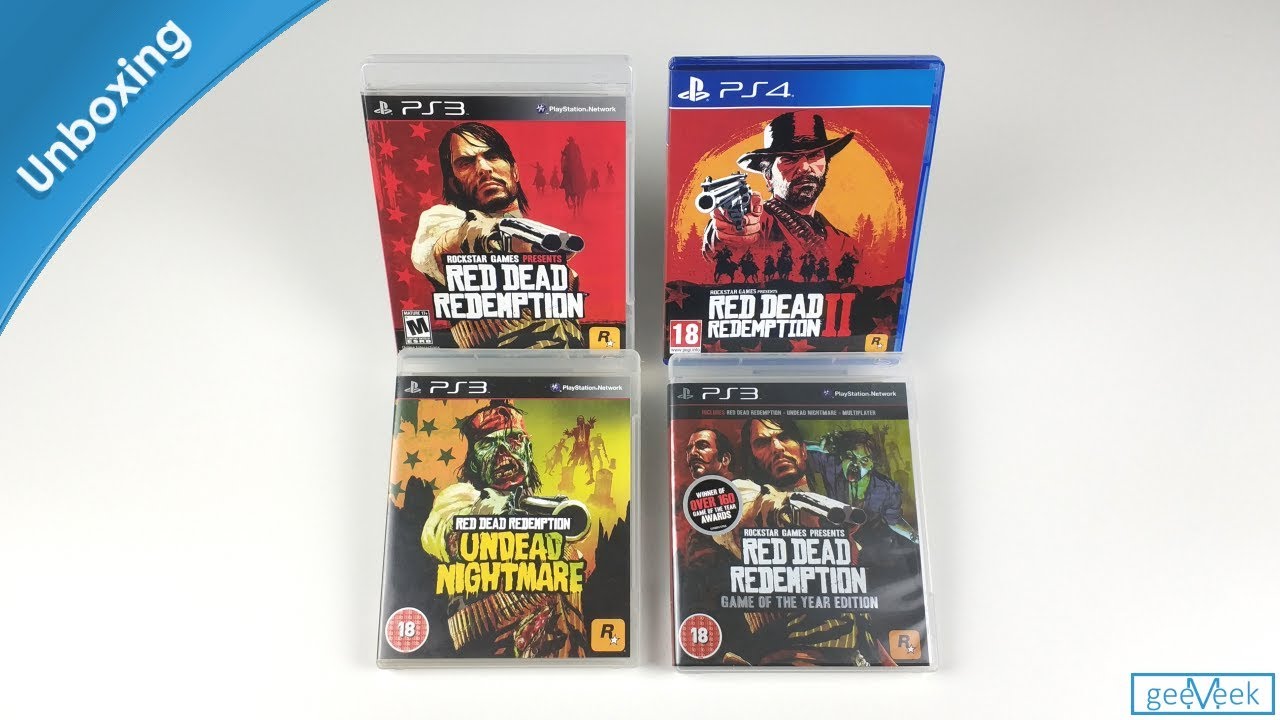 Combo Red Dead Redemption Undead Nightmare RE Code Veronica - Donattelo  Games - Gift Card PSN, Jogo de PS3, PS4 e PS5