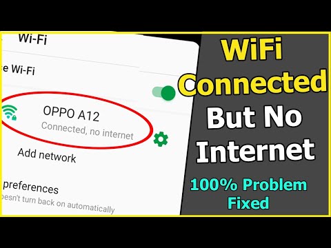 How To Fix WiFi Connected But No Internet || WiFi Unable To Connect Problem Android Phone