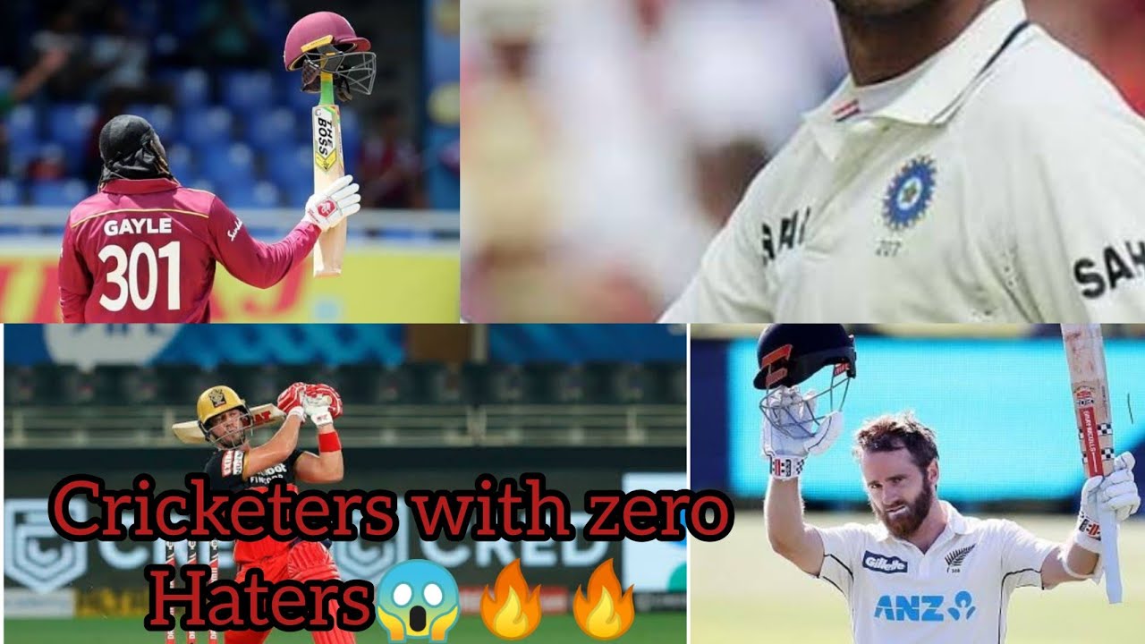 Cricketers with zero Haters😱🔥🔥 YouTube