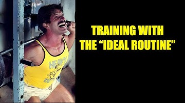 MIKE MENTZER: TRAINING WITH THE "IDEAL ROUTINE" #mikementzer   #gym  #motivation  #training