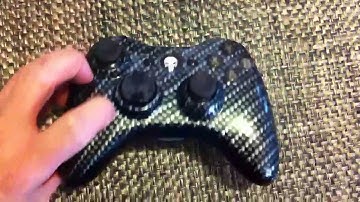 Carbon Fiber Punisher Xbox 360 Controller
