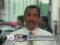 WPLG-TV MIAMI Oct 1988 BOSTON vs OAKLAND ending, Dwight Lauderdale, EYEWIT. NEWS