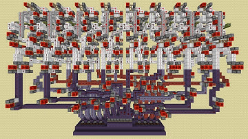 Minecraft: Instant 8-bit Adder