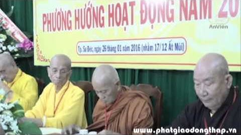 Lễ Tổng kết Phật sự Phật giáo Đồng Tháp 2015