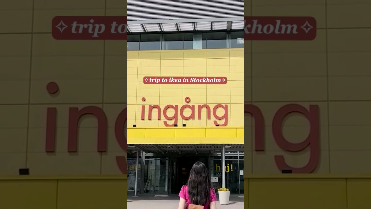 Trip to Ikea! Shopping stuff for our new apartment🛍️