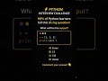 Python Interview Challenge Day 6 🔥 90% Learners Fail This! #shorts