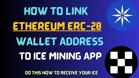 How to Link Ice Withdrawal Address to Ice Mining App #ice #okx #icemining