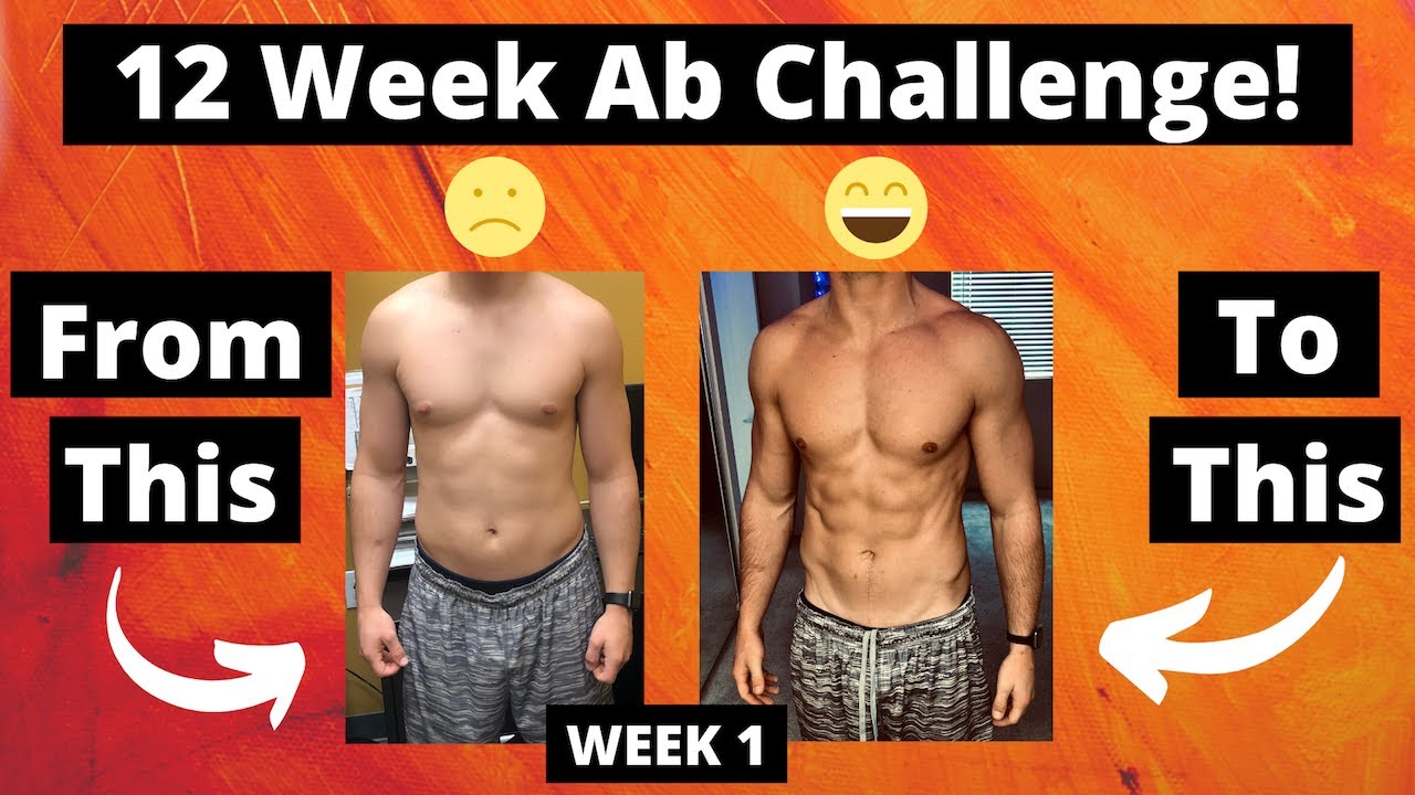 12 WEEK AB CHALLENGE! WEEK 1 YouTube