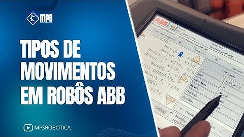 Tipos de movimento em robô ABB