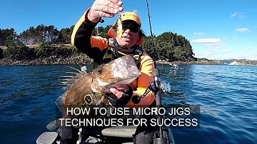 How to fish with micro and slow pitch jigs - techniques