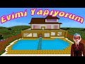 Örümcek Çocuk Minecraft'ta Evinin Yapımını Gösteriyor Örümcek Çocuğun Evi