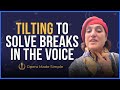 Opera TipTop: Tilting to solve breaks in the voice. Singing lessons with Capucine Chiaudani
