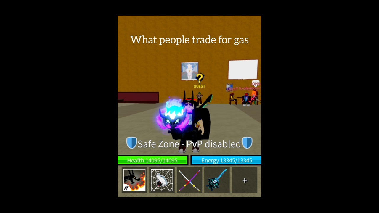 What people trade for gas | Blox Fruit | 