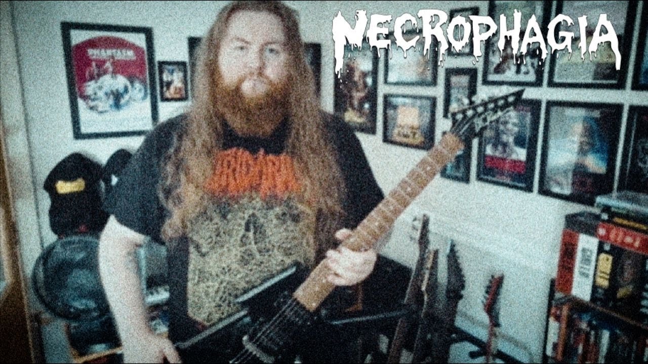 Necrophagia - Blood Freak (Guitar Cover)