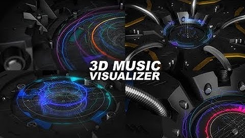 3D Music Visualizer | After Effects Template